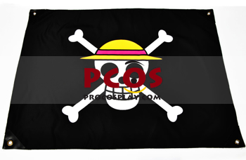 Picture of One Piece Monkey·D·Luffy Straw Hat Pirates Cosplay Flag mp001997