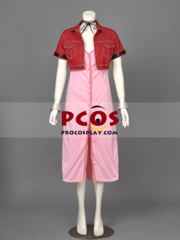 Picture of Ready to Ship Final Fantasy VII Aerith Gainsborough Cosplay Costume mp002970