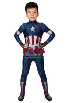 Picture of Age of Ultron Captain America Steve Rogers Cosplay Costume For Kids mp005491