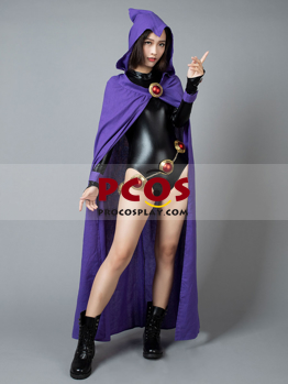Picture of Ready to Ship DC Teen Titans Rachel Roth Raven Cosplay Costume mp004071 - US