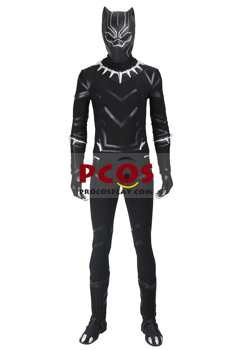 Nuevo Capitán América de la guerra civil t'challa Negro Panther Cosplay disfraz hecho a medida