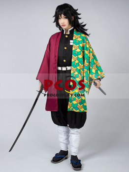 Picture of Demon Slayer: Kimetsu no Yaiba Tomioka Giyuu Cosplay Costume mp005109