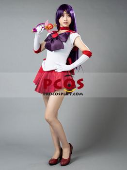 Picture of Sailor Moon Sailor Mars Hino Rei Cosplay Costume mp000570